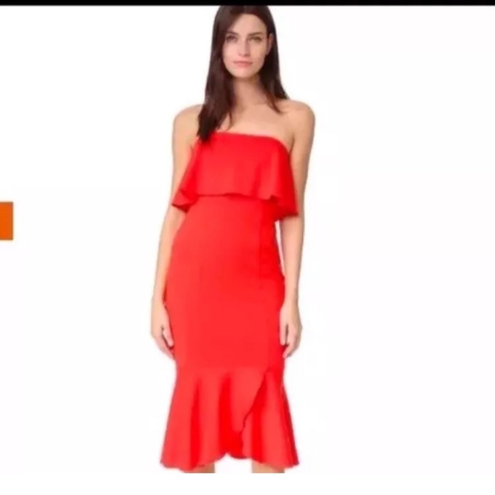 Nicholas Ponti Ruffle Dress Size 2 NWT